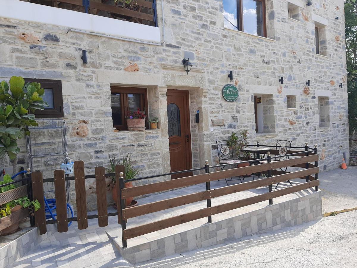 Appartement Chalkidιό à Pitsidia Extérieur photo
